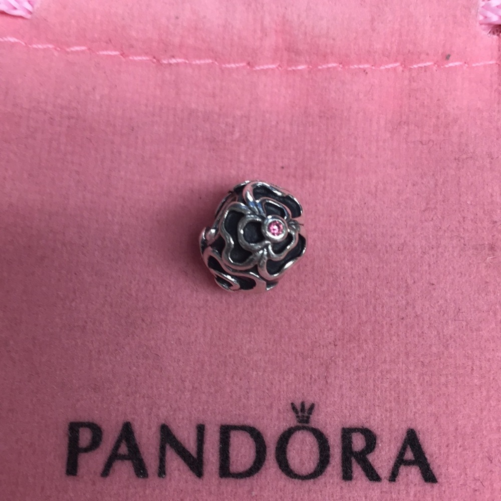 Authentic Pandora Flower Charm